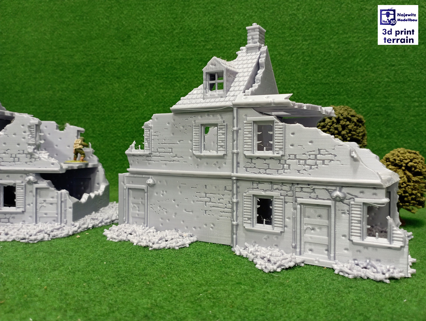Normandy Town Houses Destroyed 3