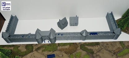 Medieval City Town Wall A