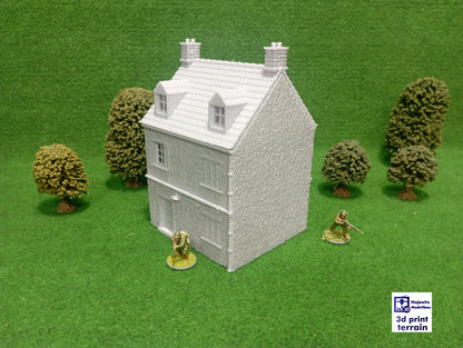 French Town House Stone 1