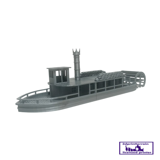 Small Paddle Steamer