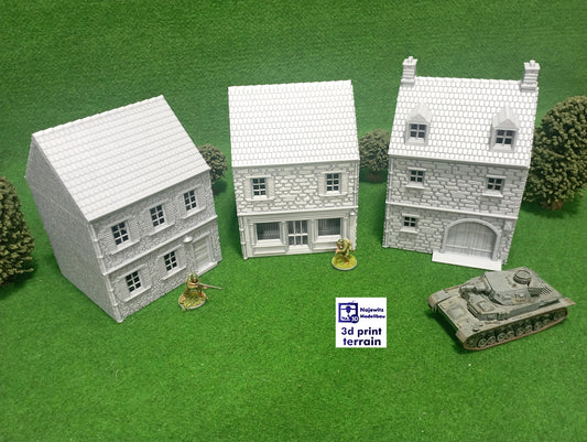 Collection Normandy Town Houses Stone A