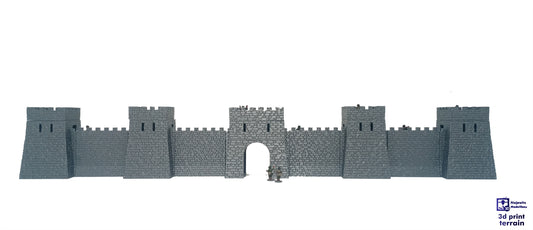 Medieval Deset Town Wall