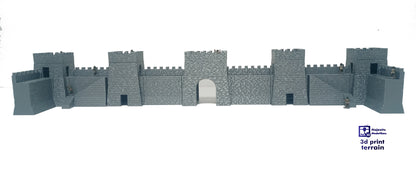 Medieval Deset Town Wall