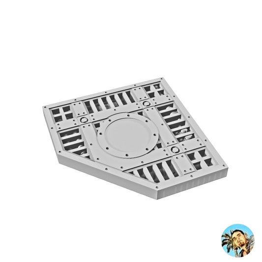 Walkway 61x61x5 Quarter Octagon Model C