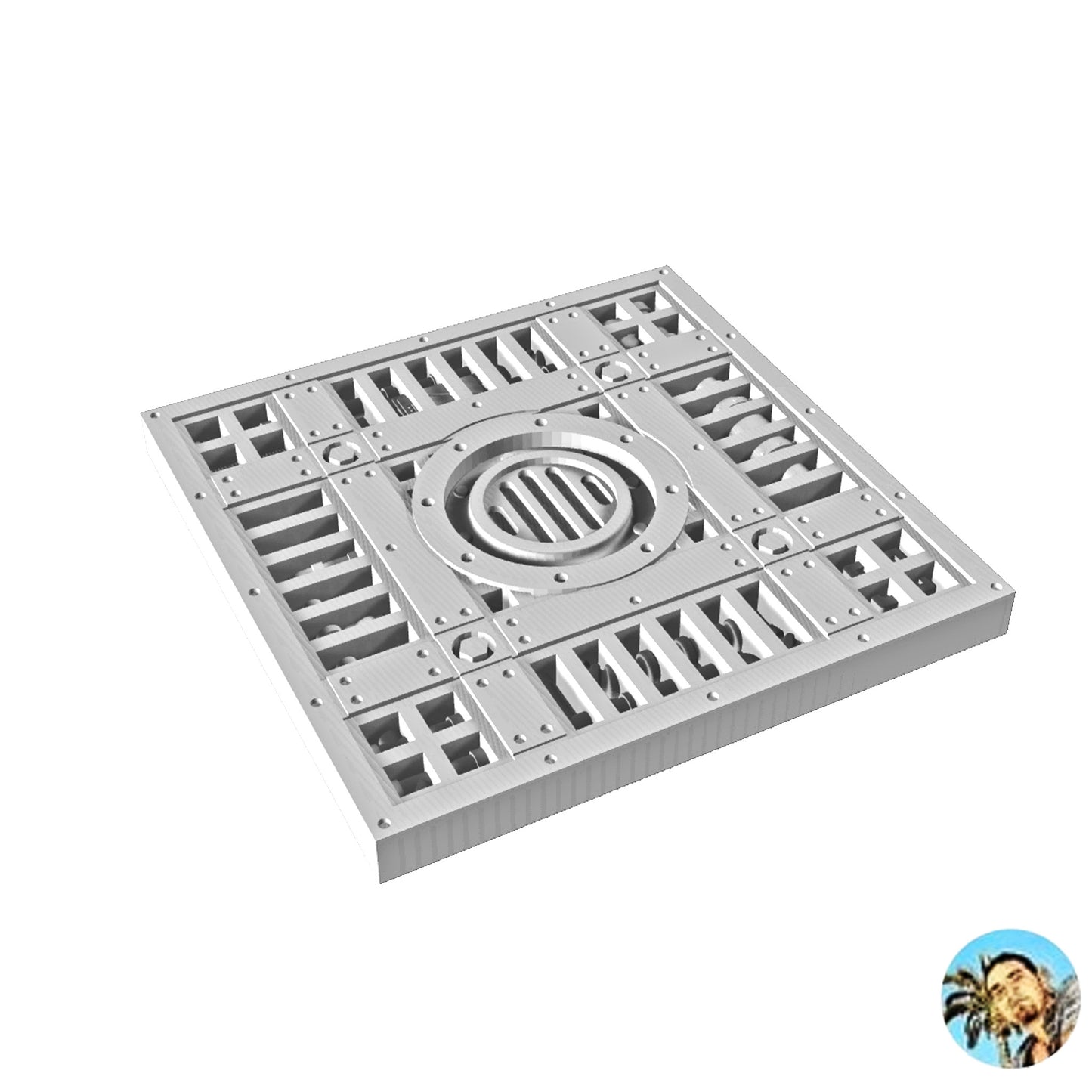 Walkway 61x61x5 Model A