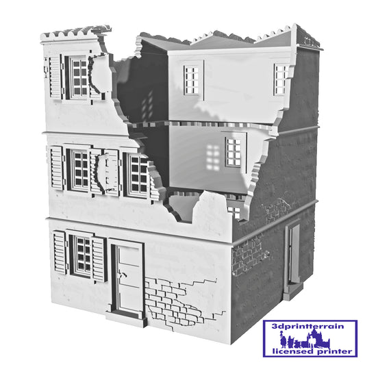 Badajoz House 1 Destroyed