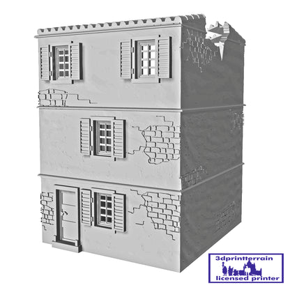 Badajoz House 1 Destroyed