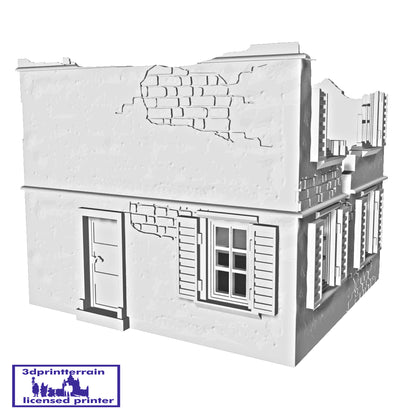 Badajoz House 2 Destroyed