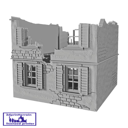 Badajoz House 2 Destroyed