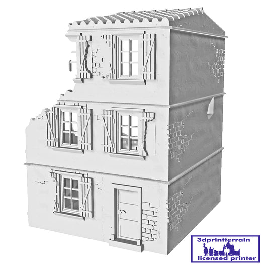 Badajoz House 3 Destroyed