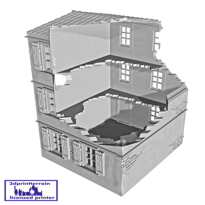 Badajoz House 3 Destroyed