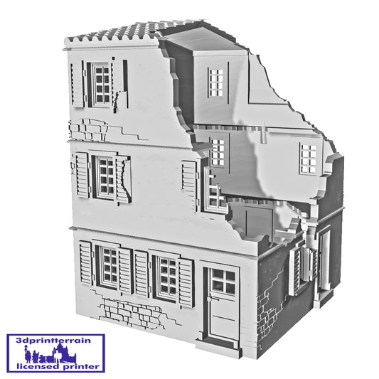 Badajoz House 4 Destroyed