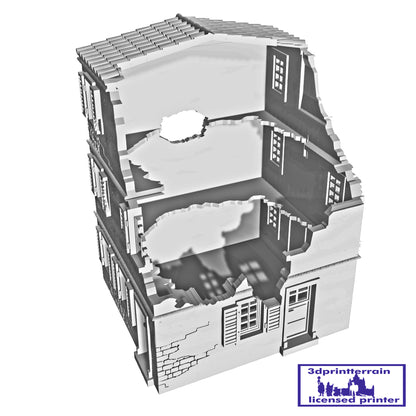 Badajoz House 4 Destroyed