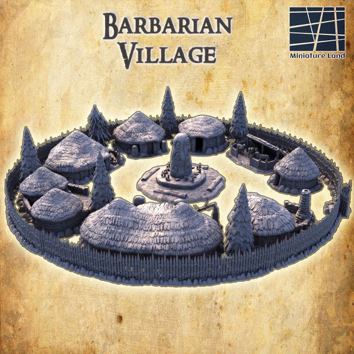 Barbarian Huts