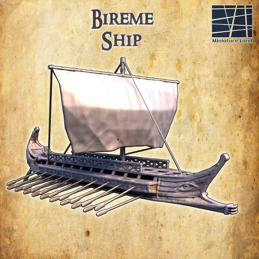 Bireme Ship