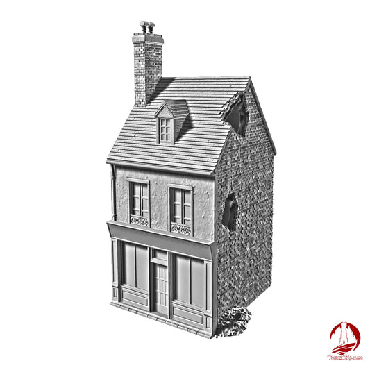 Overlod Village Building 1 & Damaged