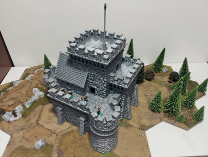Castle Argent Keep Breton Border Fortress