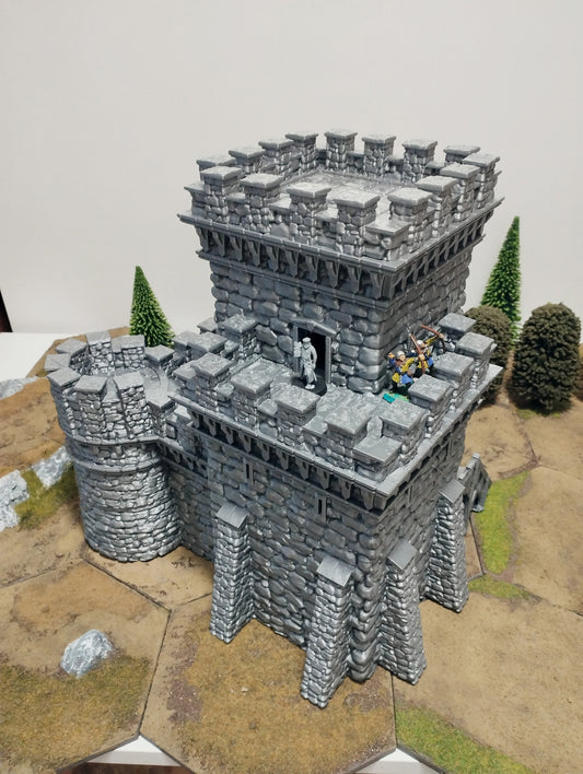 Castle Argent Keep Breton Border Fortress