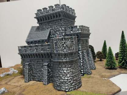 Castle Argent Keep Breton Border Fortress