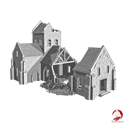 Overlord Village Church & Ruined