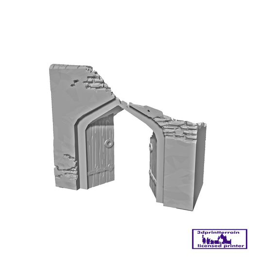 City Gate 1 Destroyed
