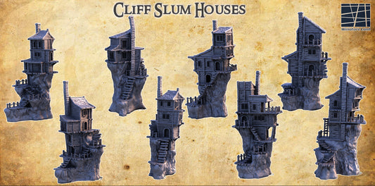 Cliff Slum Houses
