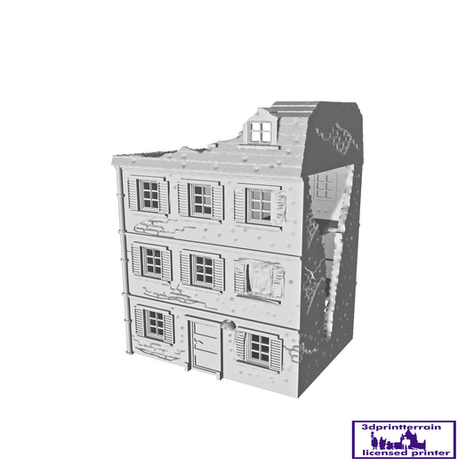 Dunkirk Damaged House 1