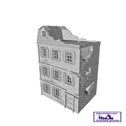 Dunkirk Damaged House 2