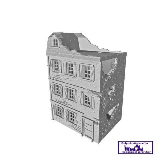 Dunkirk Damaged House 2