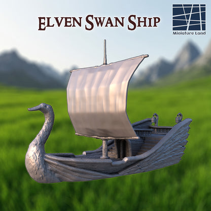 Elven Swan Ship