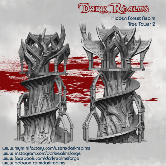Elven Hidden Forest Realm Tree Tower 2