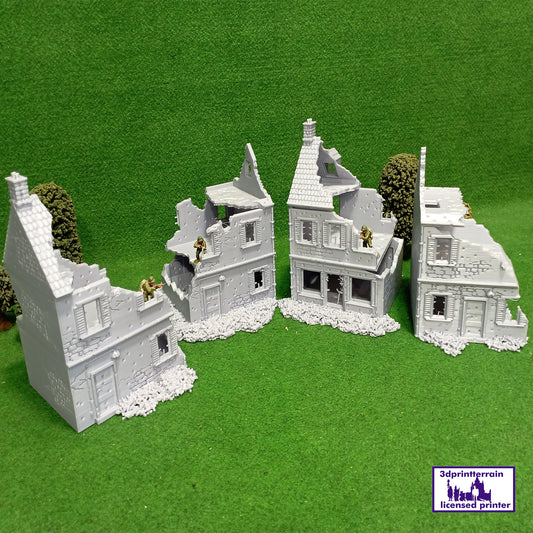 Normandy Town Houses Destroyed 3