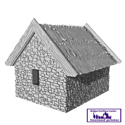 Medieval Farm House Shed