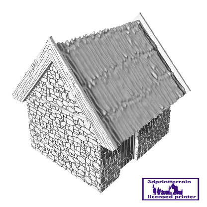 Medieval Farm House Shed