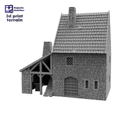 Medieval Town Forge Stone