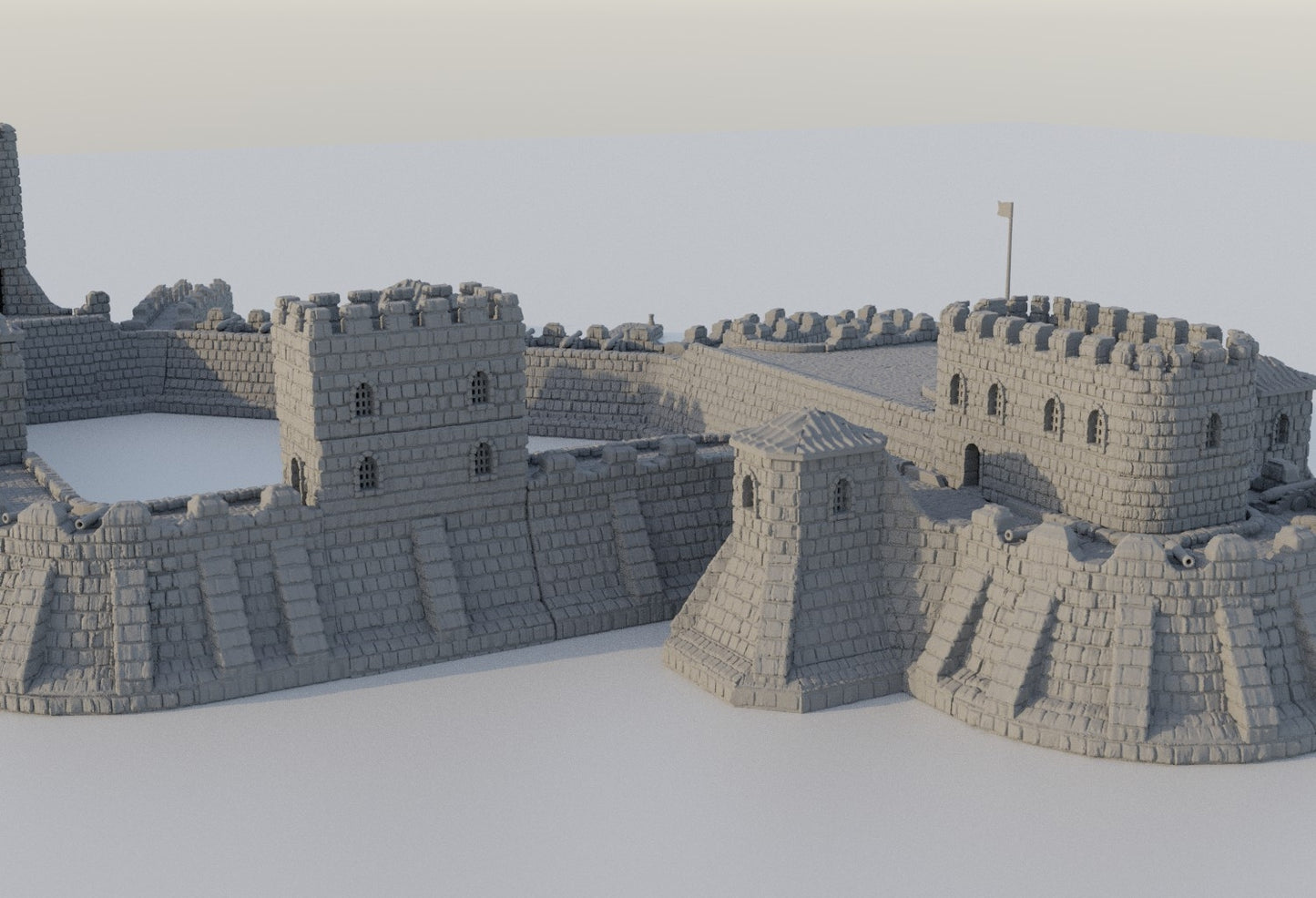 Fortified Colonial Port