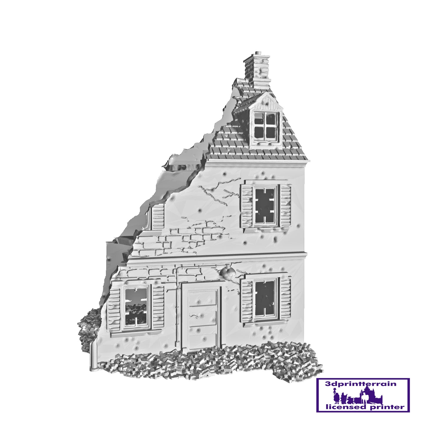 French Destroyed House 6