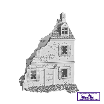 French Destroyed House 6