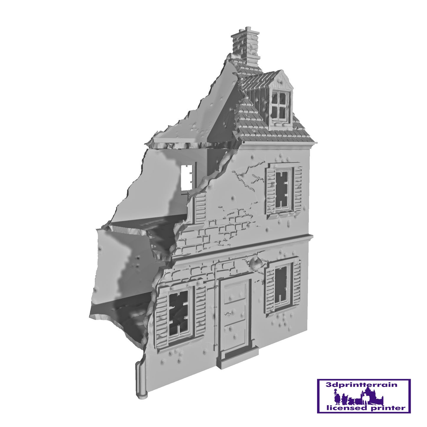 French Destroyed House 6