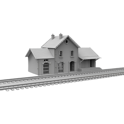 French Little Railway Station