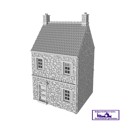 French Town House Stone 2