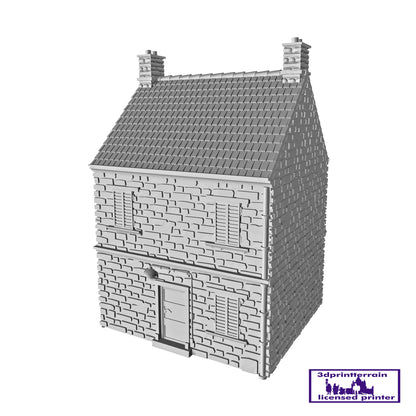 French Town House Stone 3
