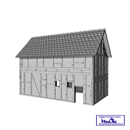 German Timbered Barn