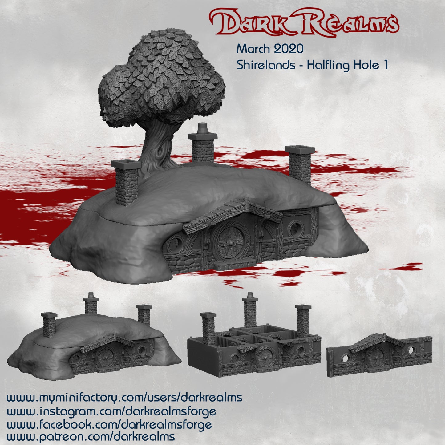 Hobbiton Halfing House 1 & Shirelands