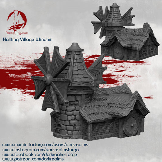 Hobbiton Halfing Windmill & Shirelands