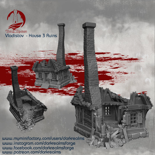Vladistov House 3 Ruins Transylvania