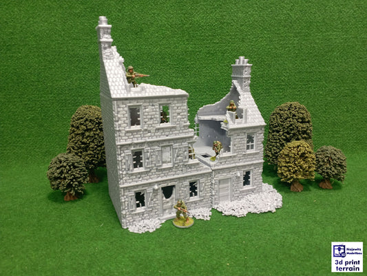 House 2 Ruined Sainte-Marie-du-Mont