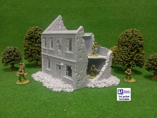 House 1 Ruined Sainte-Marie-du-Mont