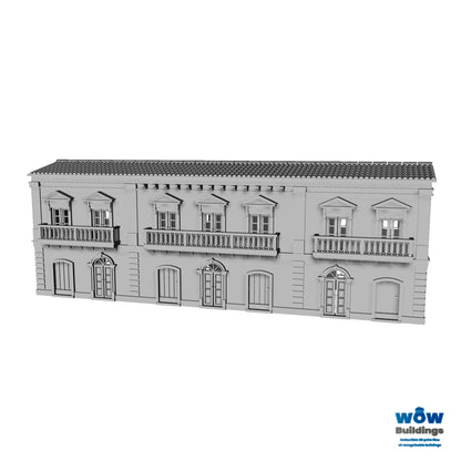Italy City 2 Storey Apartment Block