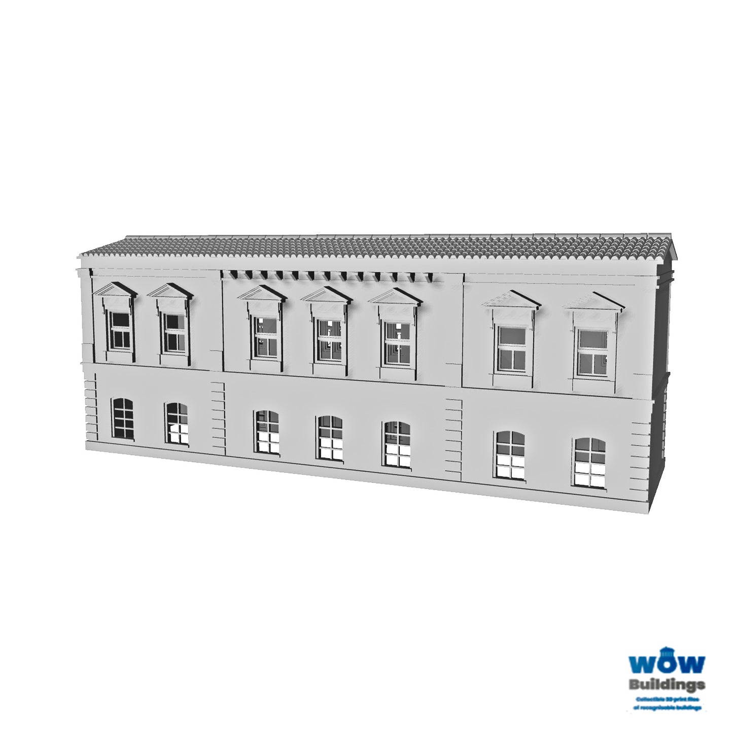 Italy City 2 Storey Apartment Block